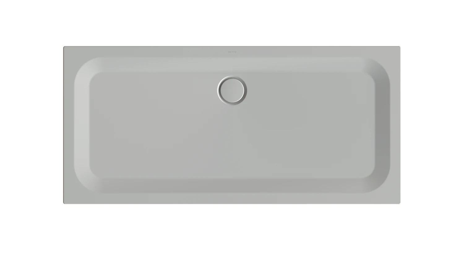 Bette quadrat Duschwanne „BetteUltra“ 160 × 75 cm in Flanell