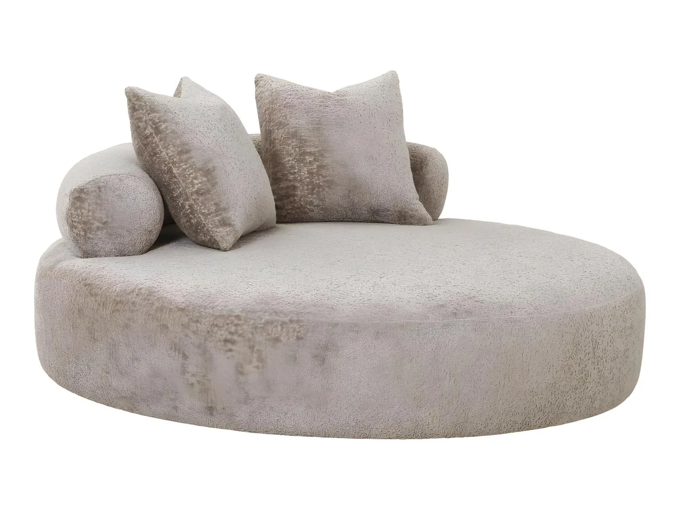 Cairo Sofa , Daybed mit 2 Kissen natur.