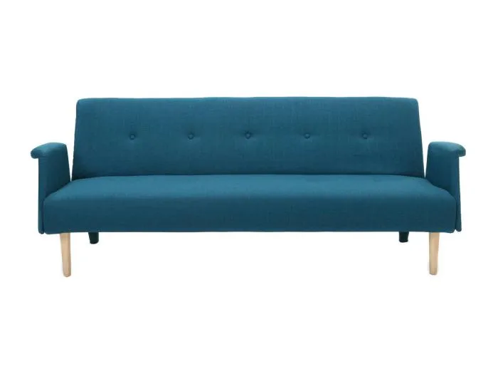 Design-Sofa verstellbar Blau OSCAR