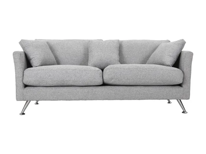 Design-Sofa 3 Plätze Hellgrau VOLUPT