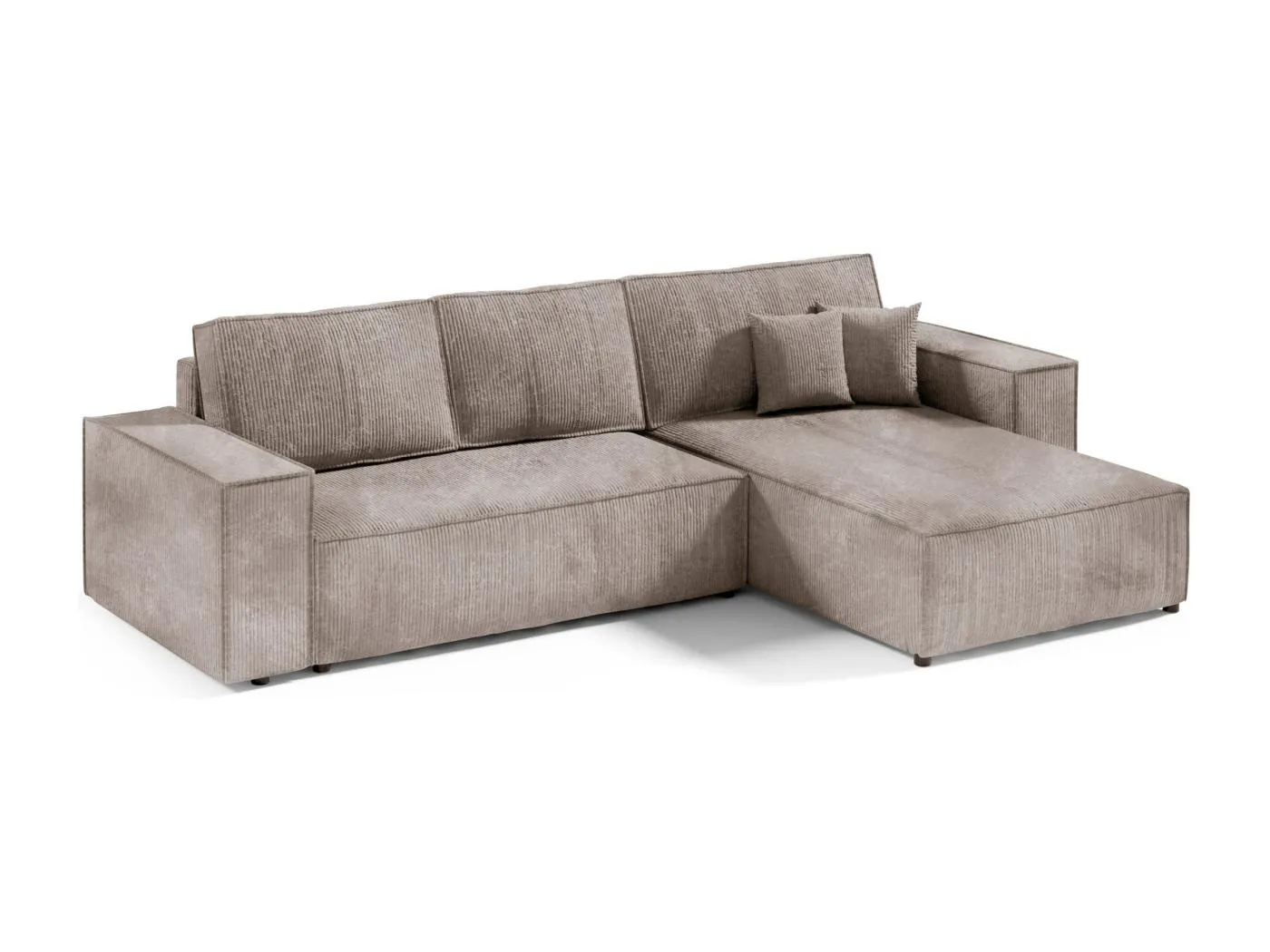 Ecksofa mit Schlaffunktion MILLE L Beige