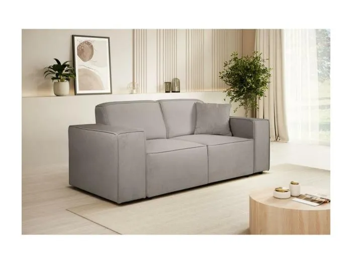 2-SITZER SOFA Pedro ohne Schlaffunktion cappuccino