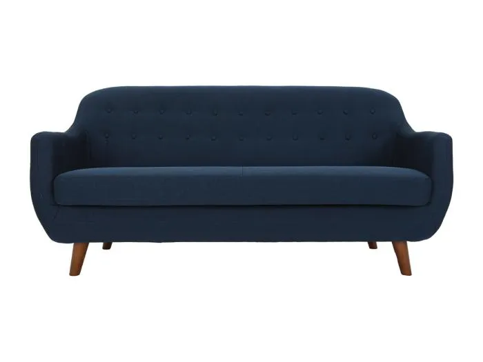 Design-Sofa 3 Plätze Blau YNOK