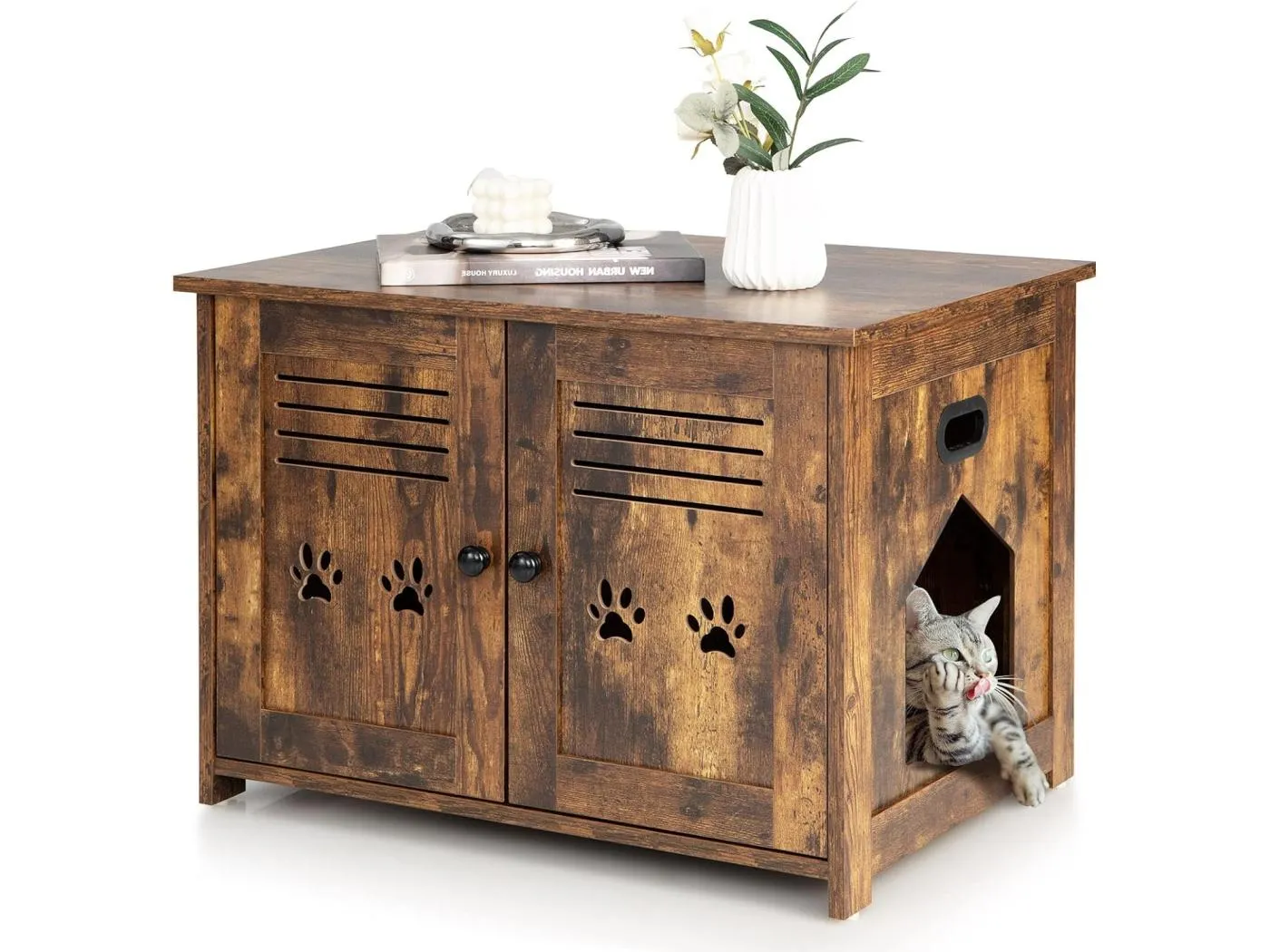 Beistelltisch mit 2 Türen