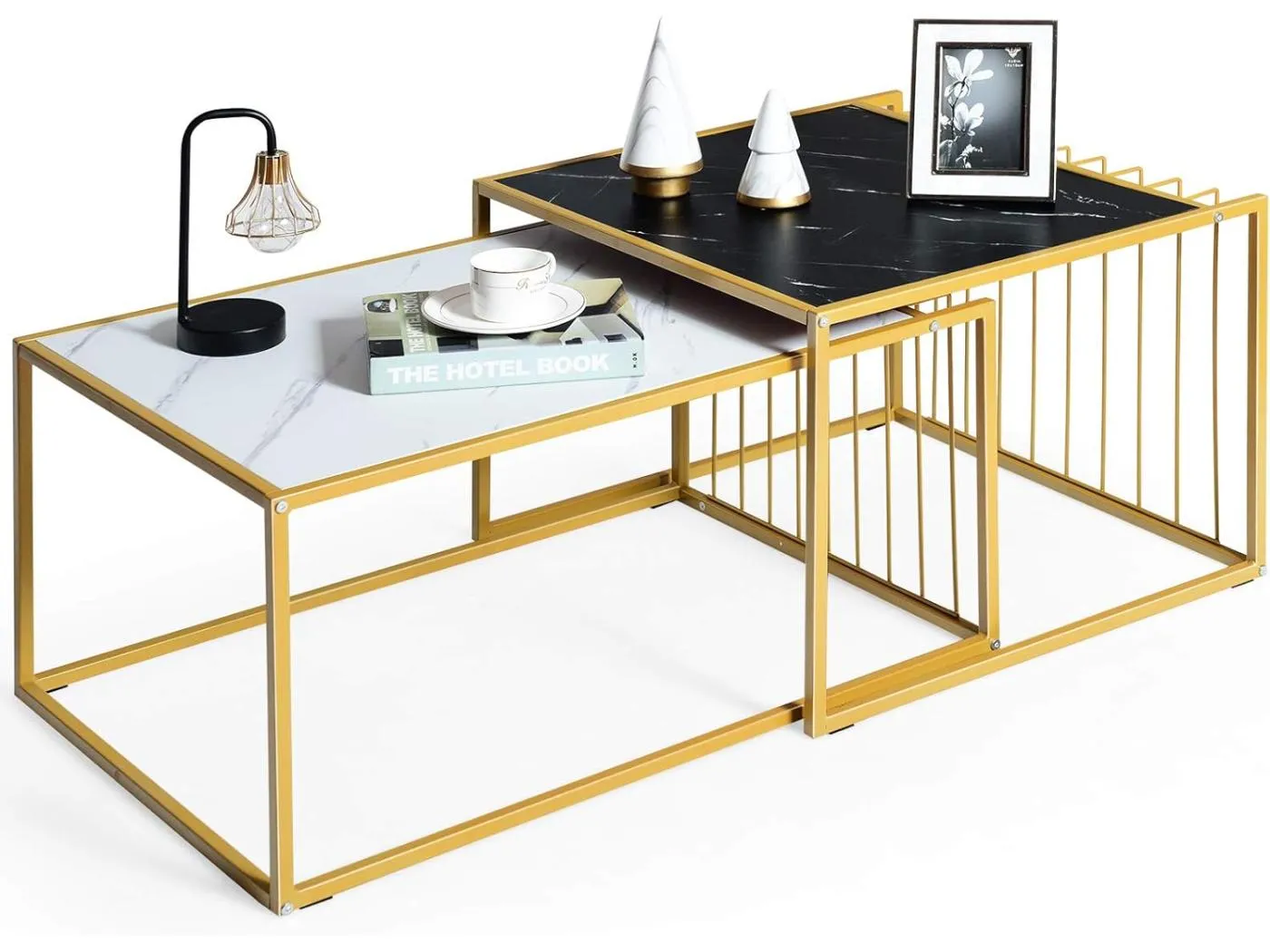 2 x Beistelltisch Set