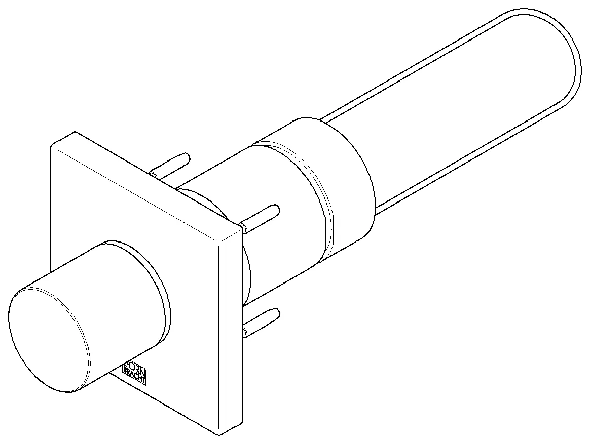 Bedienelement für Unterputzmontage ERSATZTEILE Chrom 04209705901