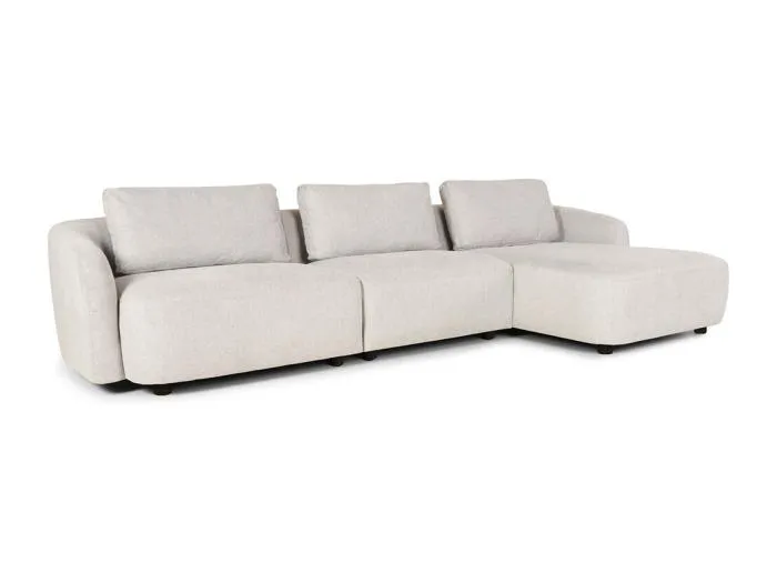 Bergen 2-Sitzer Sofa rechtsdrehend beige.