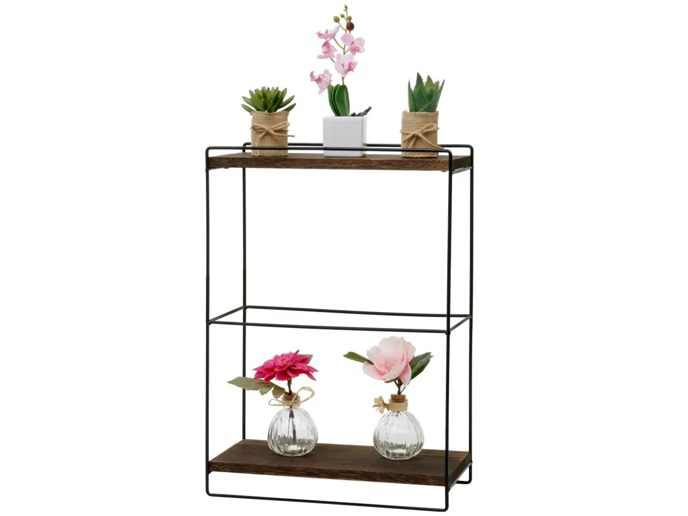 Wandregal MCW-K77, Dunkelbraun