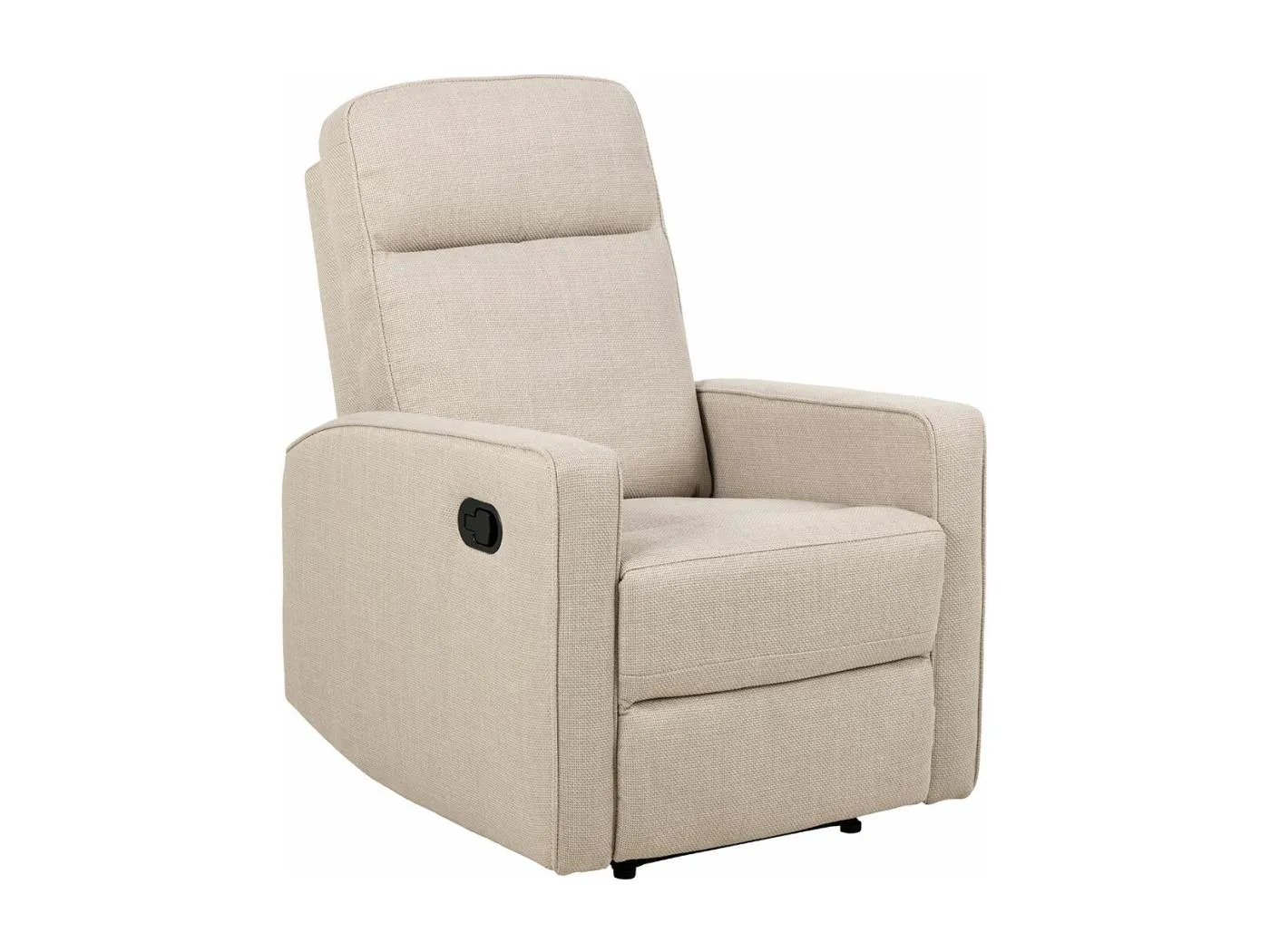 Asila Sessel Recliner mit Fußstütze beige.