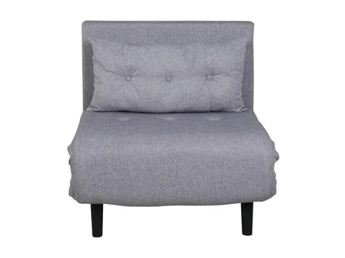 Vicky Schlafsofa ,Sessel grau.