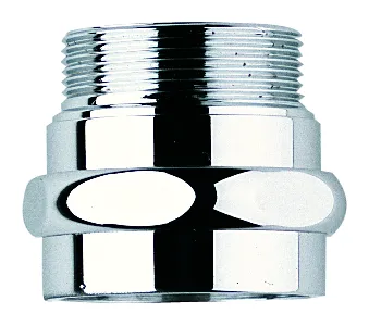 GROHE Nippel 01245 für Mehrzweckbatterie nur mit Mousseur 13929 M24x1xM24x1 chrom