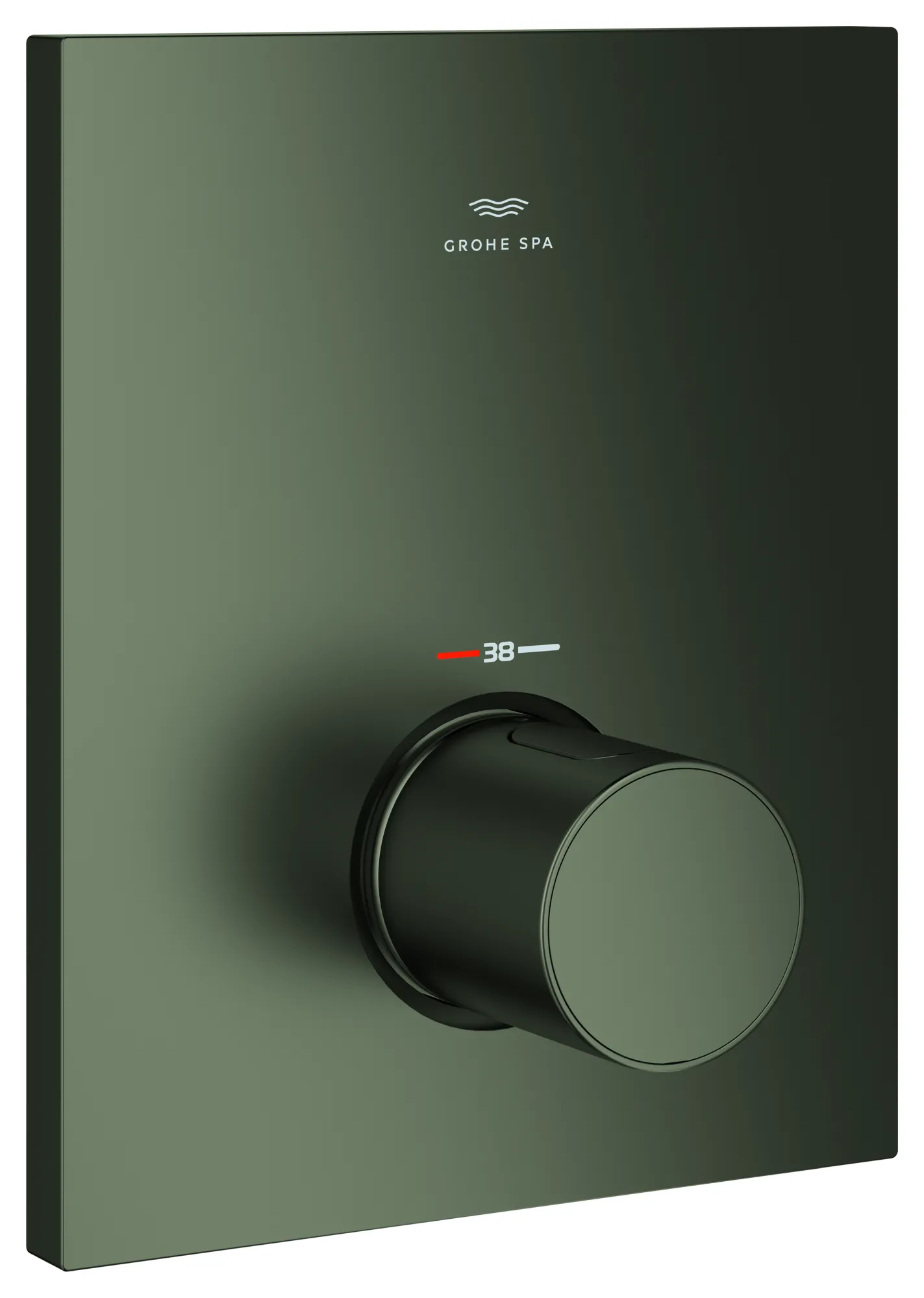 Thermostat-Zentralbatterie Grohtherm F 100753, Fertigmontageset für Rapido T, satin graphite