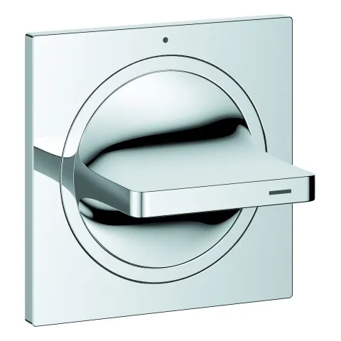 UP-Ventil Oberbau Allure 19334_1, für UP-Ventile 35 028 oder 29 032, mit Hebelgriff, chrom