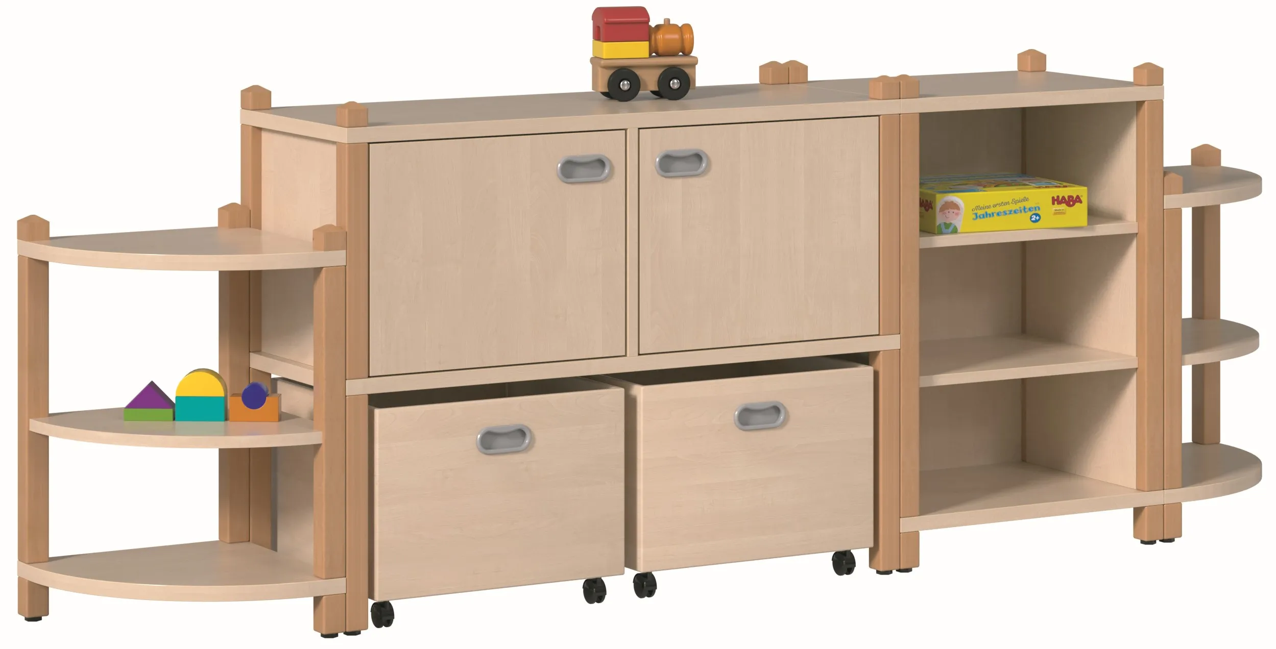 Regalsystem "Ronja", Stollenregalsystem