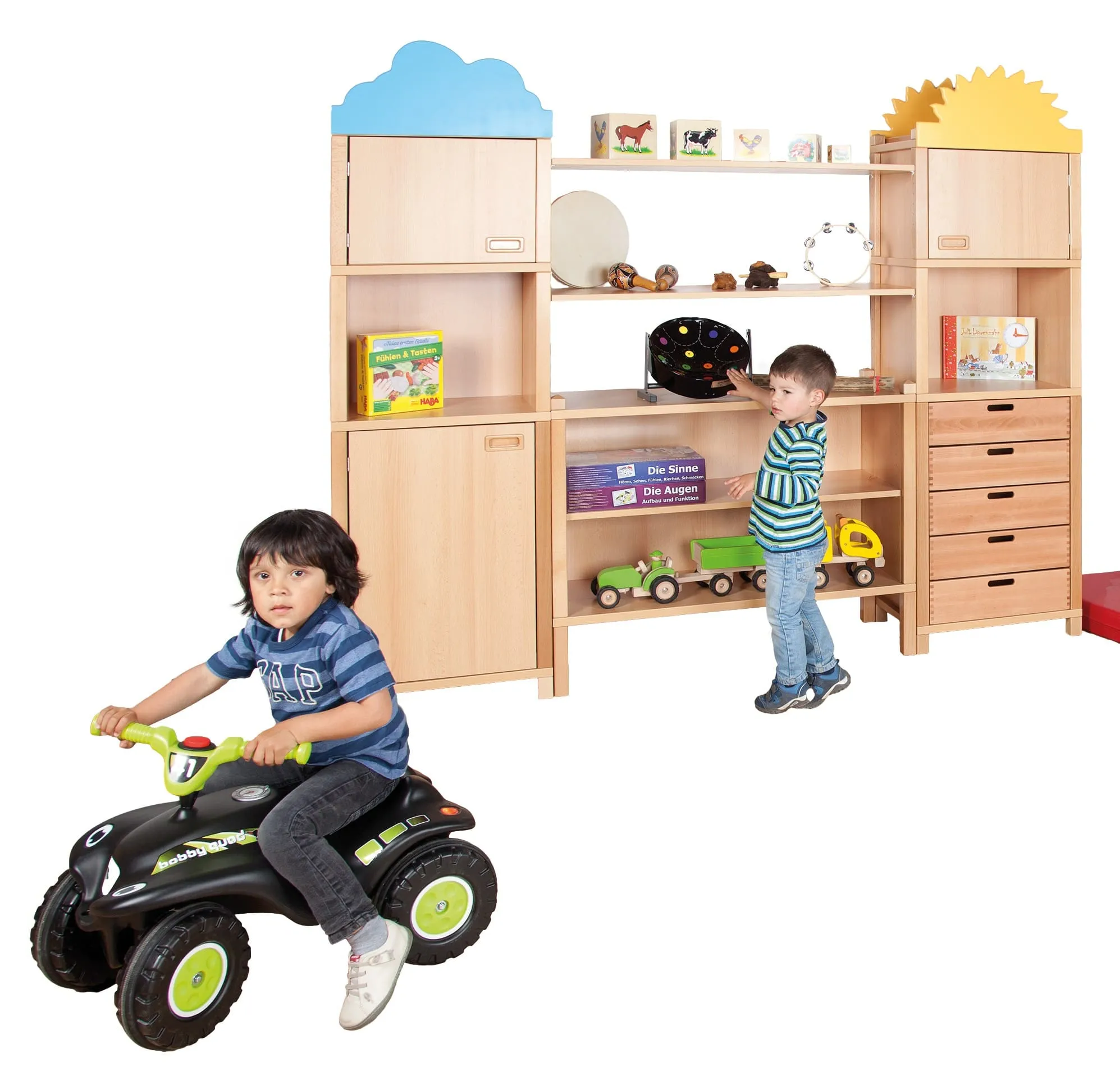 Regalsystem "Klara", Stollenregalsystem