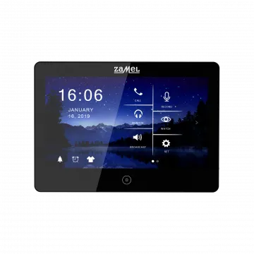 10" Videomonitor mit Touch-Display / schwarz VP-810BHD Zamel