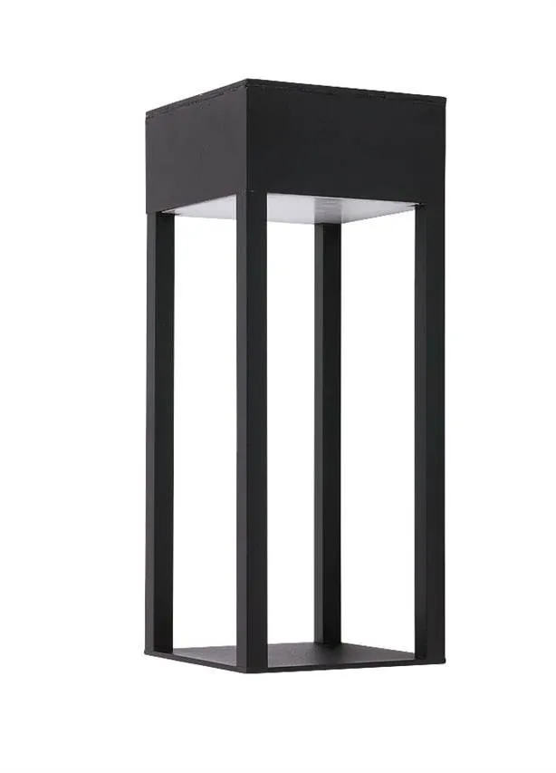 Außenfassaden-Wandleuchte STRUCTURE LED 13W 3000K 820lm schwarz IP54 Nowodvorski 8146