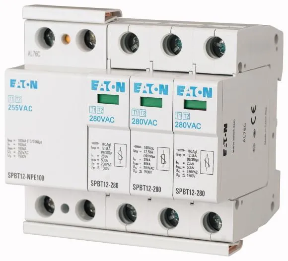 B+C Überspannungsableiter Typ 1+2 4P 100kA 1,5kV 158332 Eaton