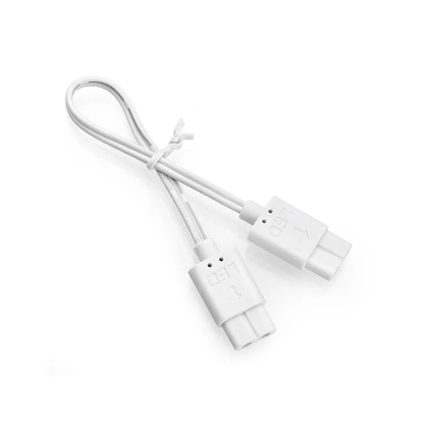 COMBINE Verbindungskabel 15cm 24V Stecker-Stecker Weiß Marksoljd 107683