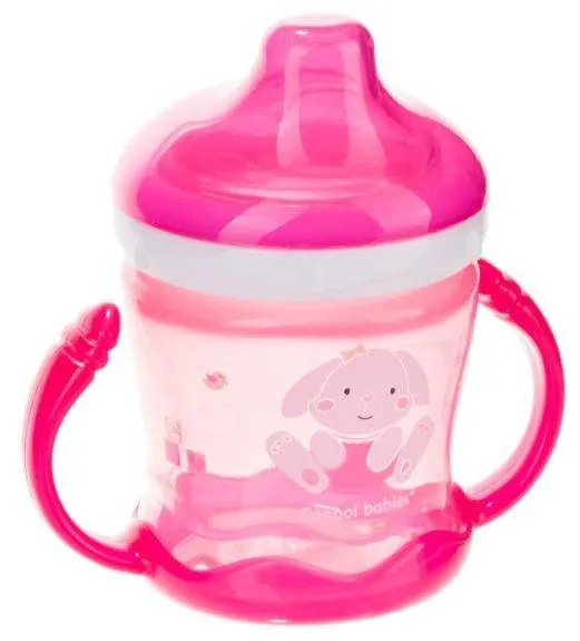 Canpol Non-Tropf Schnabeltasse - Sweet Fun - 180 ml Pink 57/300_pin