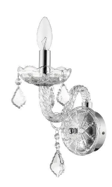 Cristallo Wandleuchte E14 transparent