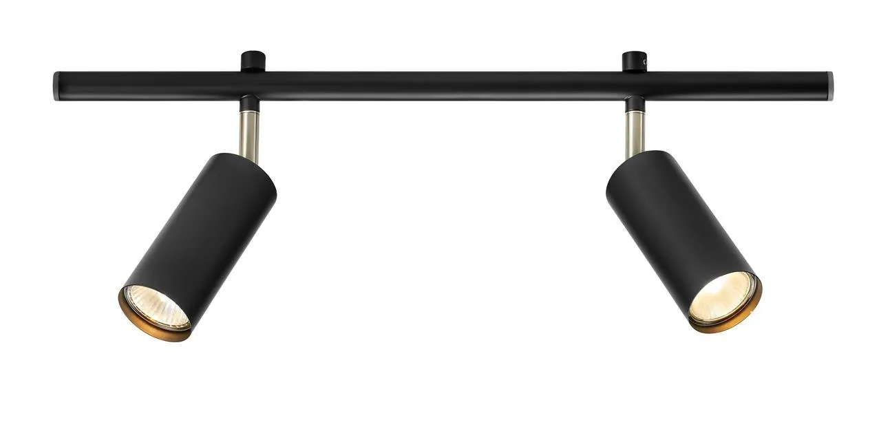 Deckenleuchte EXPAND 2L 50cm 2XGU10 Schwarz Marksoljd 107970