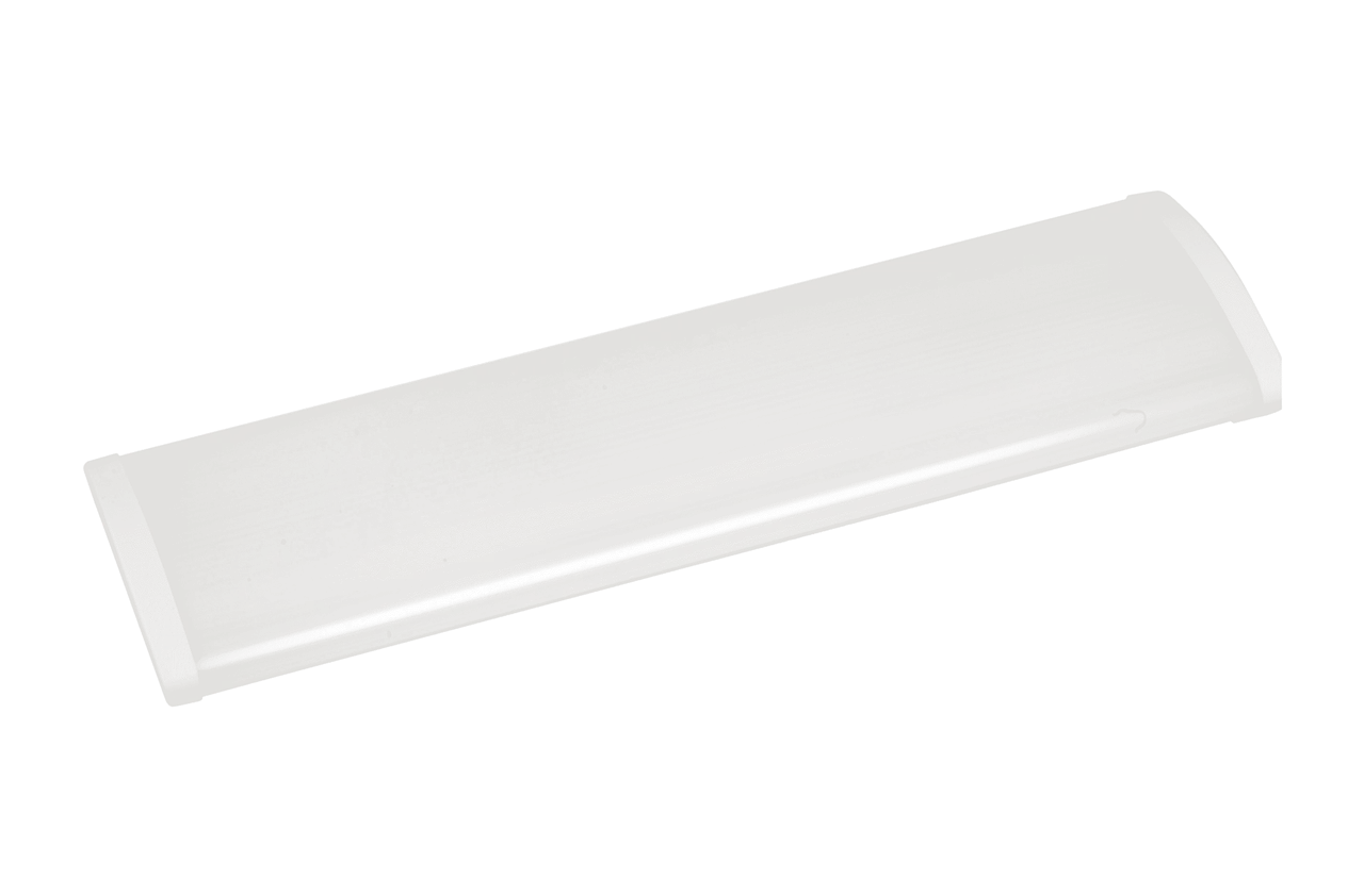 Deckenleuchte weiß mit opalem Kunststoffdiffusor 2x18W G13 Philips