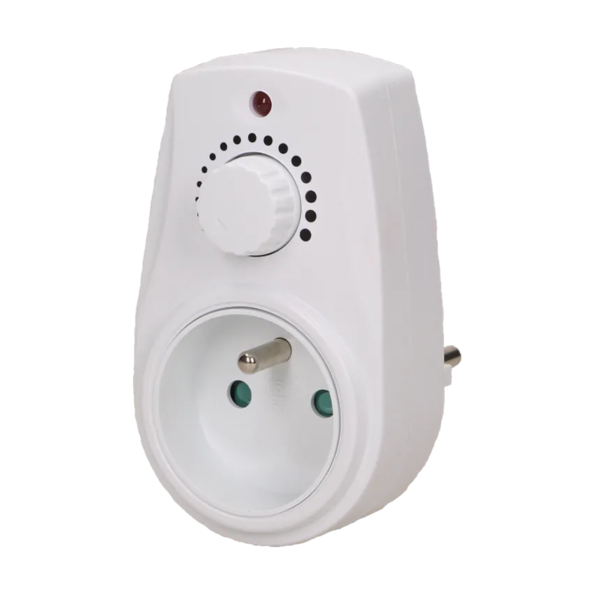 Dimmer mit zusätzlicher Steckdose, max.280W Orno OR-AE-13114