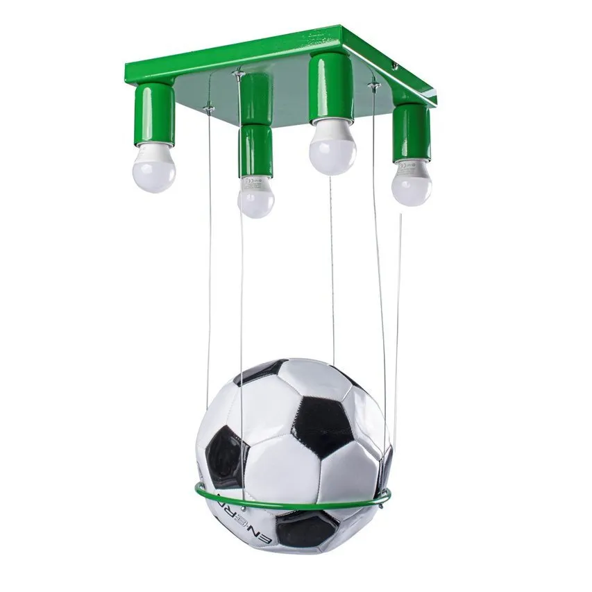 FOOTBALL Deckenleuchte 4xE27 grün Milagro MLP941