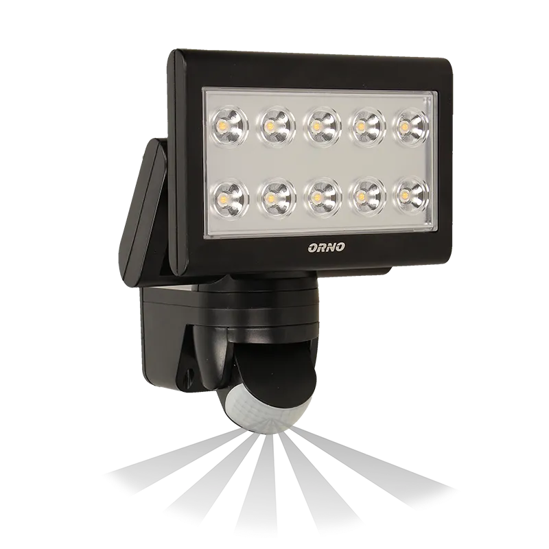 Flutlichtleuchte SIROCCO LED mit Bewegungsmelder 180 Grad OR-NL-348BLPPR4 Orno