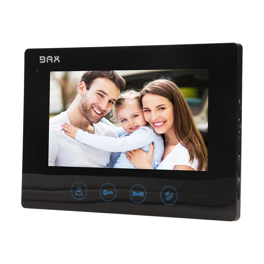 Freisprech-Videomonitor, Freisprechmonitor 7" für PLUTON BAX Serie VDP-50MV Orno