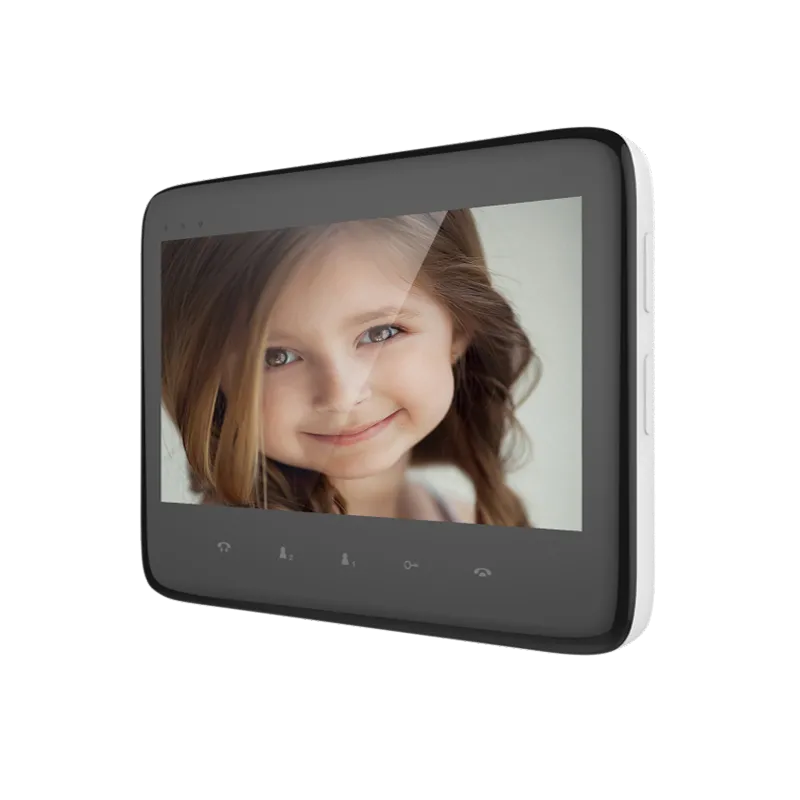 Freisprech-Videomonitor, farbig, 7" LCD für DICO-Set weiß OR-VID-VP-1055MV/B Orno