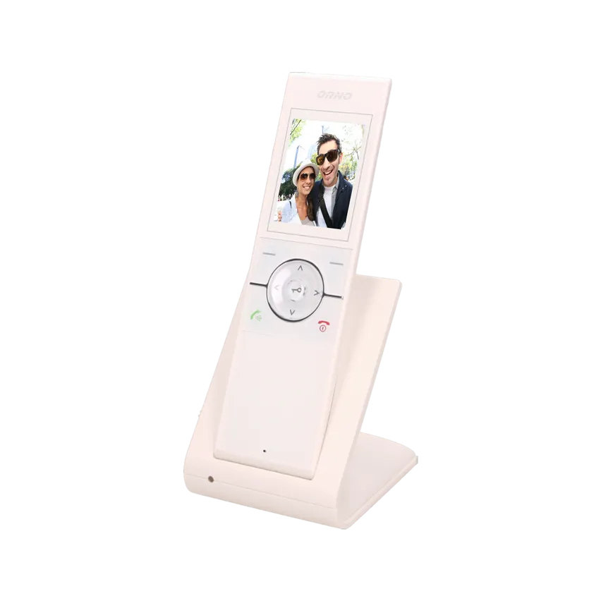 Handapparat/Hörer zur Erweiterung der SEMIS MEMO 2,4" Video-Türsprechanlage OR-VID-XE-1051PMV/W Orno