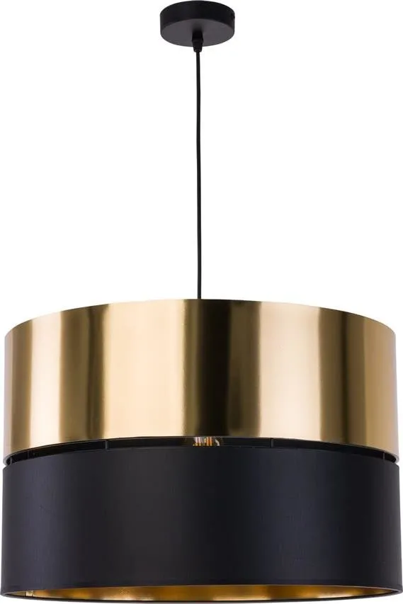 Hängelampe HILTON Schwarz Gold E27 60W 4346 TK Lighting innen lampen Modern