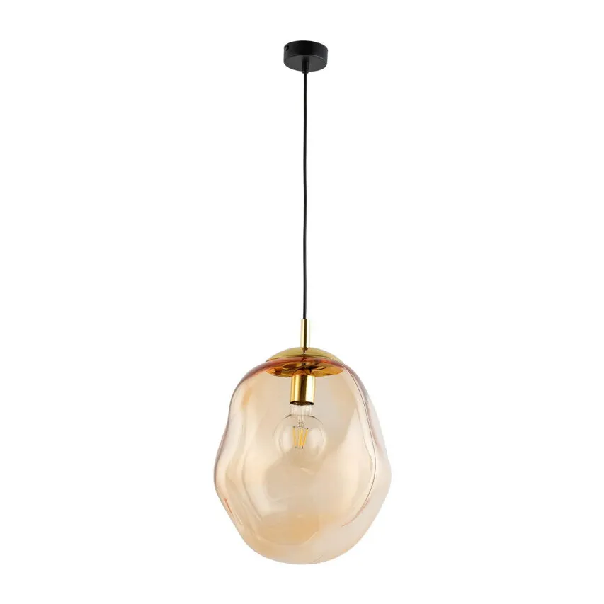 Hängeleuchte SOL bernsteinfarben, gold E27 60W 4261 TK Lighting