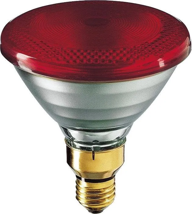 Infrarot-Leuchte PAR38 IR 175W E27 230V Rot 1CT/12 PHILIPS