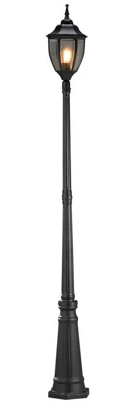 JONNA 1L E27 Schwarz Marksoljd Garten Sockel 100313