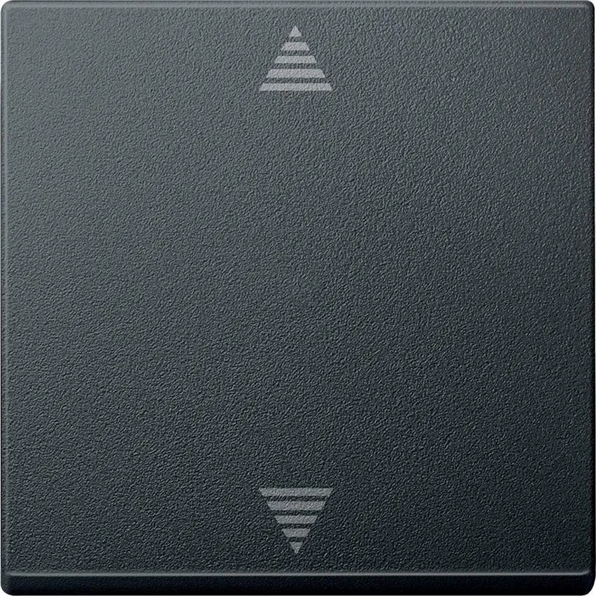 Jalousietaster Wechselschalter anthrazit System M Schneider Merten MTN586214/SCH