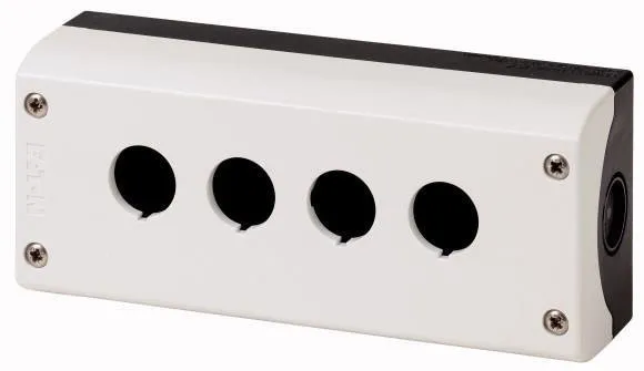 Kassettengehäuse 4-Loch 22mm grau IP67 M22-I4 216539 Eaton