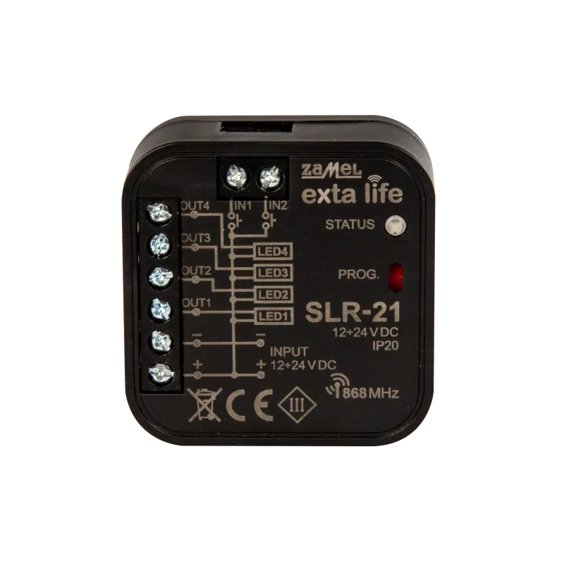 LED-Controller 4-Kanal 12-24V DC Zamel SLR-21