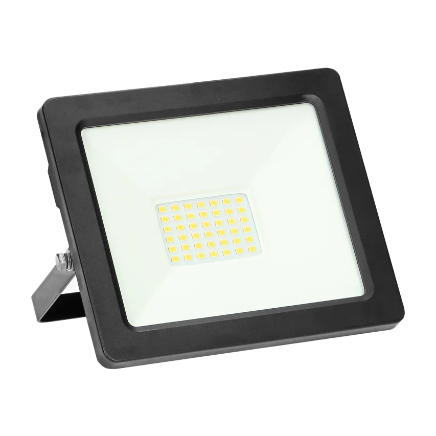 LED-Flutlicht ALLED 30W 4000K 2300lm IP65 schwarz