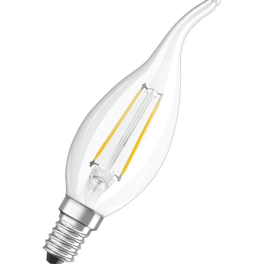 LED-Lampe Retrofit CLASSIC BA RF E14 2.8W = 25W 2700K Flamme Osram