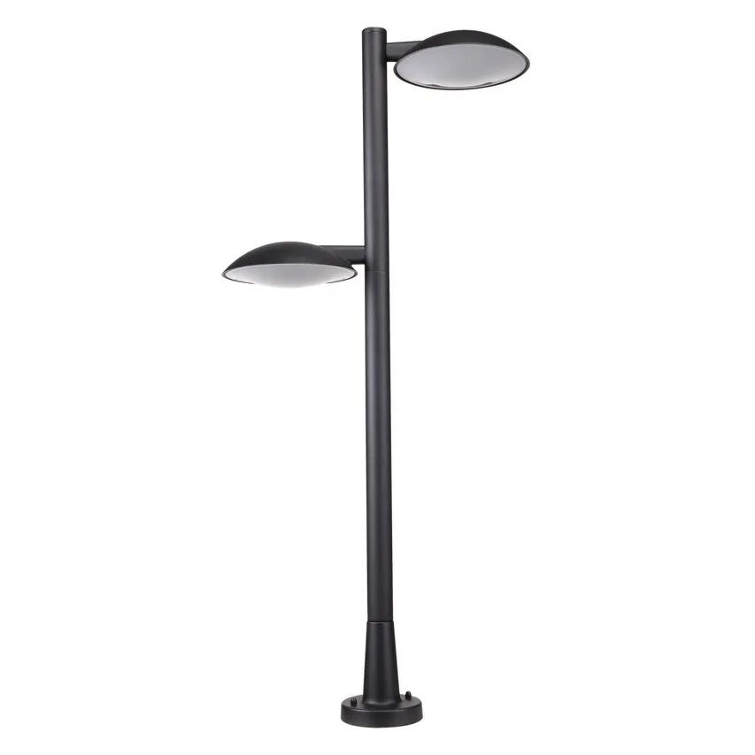 LED Piombino Stehleuchte 24W 3000K zweipolig 100cm schwarz IP44 66950-2/BK-9 Italux
