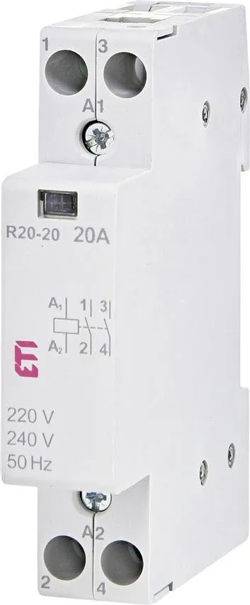 Modulares Schütz R 20-20 230V ETI