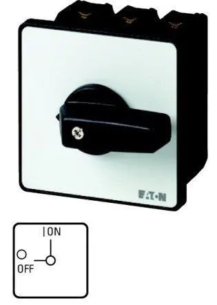 Nockenschalter 0-1 3P 63A vertieft 026861 Eaton