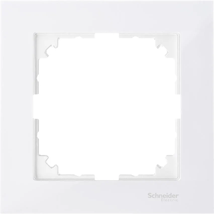 Rahmen 1-fach polarweiss M-Pure Schneider Merten MTN4010-3619