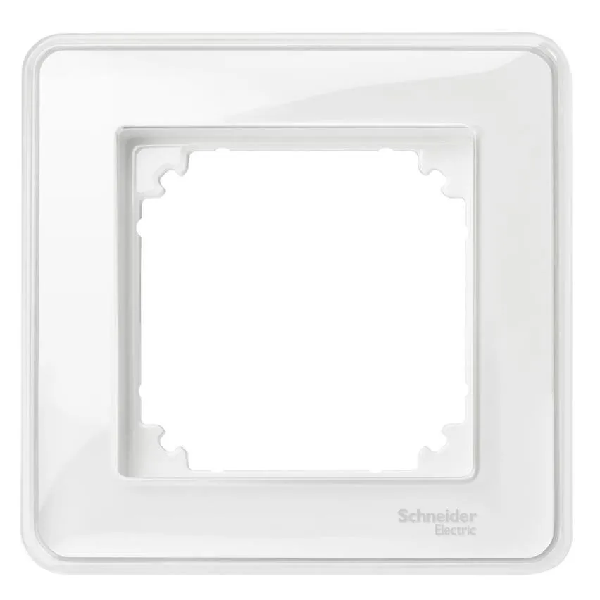 Rahmen 1-fach transparent M-Creative Schneider Merten MTN4010-3500