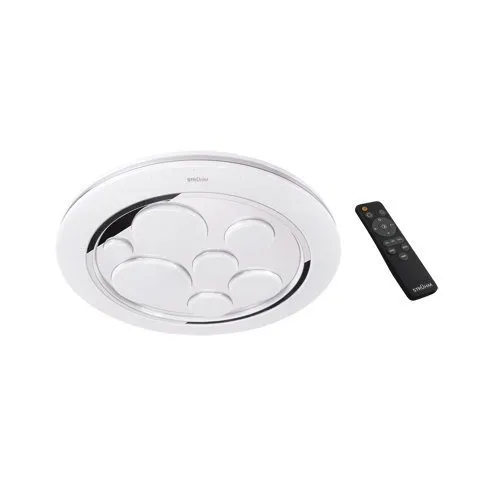 Rundes Deckenplafond gesteuert durch Fernbedienung DROPS LED C 24W warm/neutral/kalt IP44 Struhm