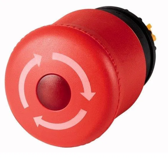 Sicherheitstaster rot durch Drehung mit Beleuchtung 263469 Eaton