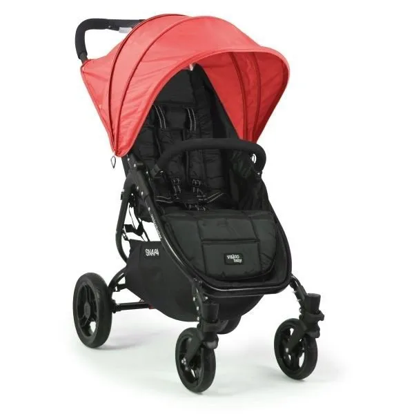 Valco Snap 4 Kinderwagen + Abdeckung Cherry Beauty